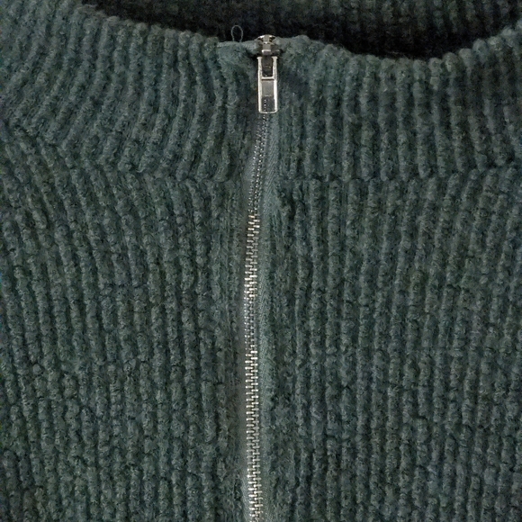 Peach Love California Teal Knit Hoodie - Picture 2 of 16